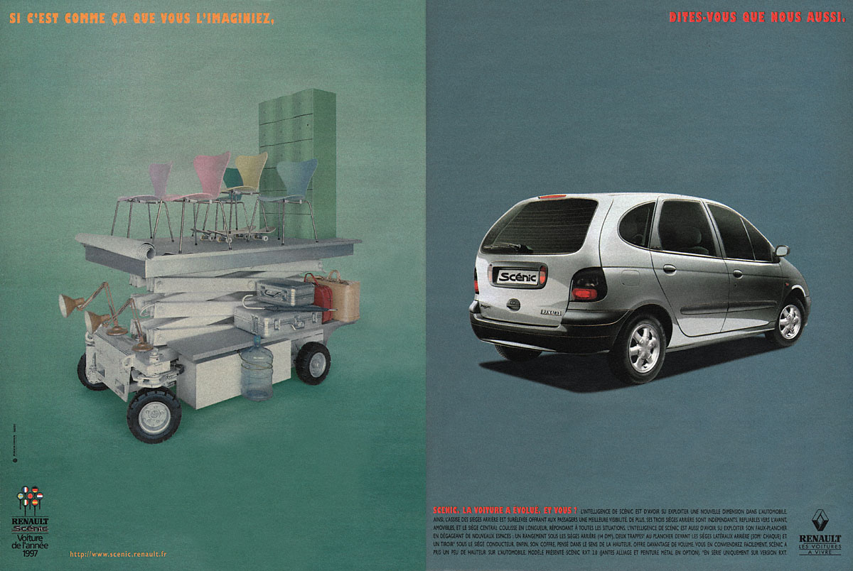 Publicité Renault 1997