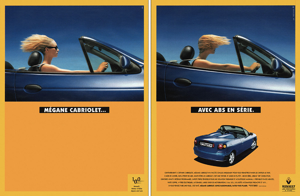 Publicité Renault 1998