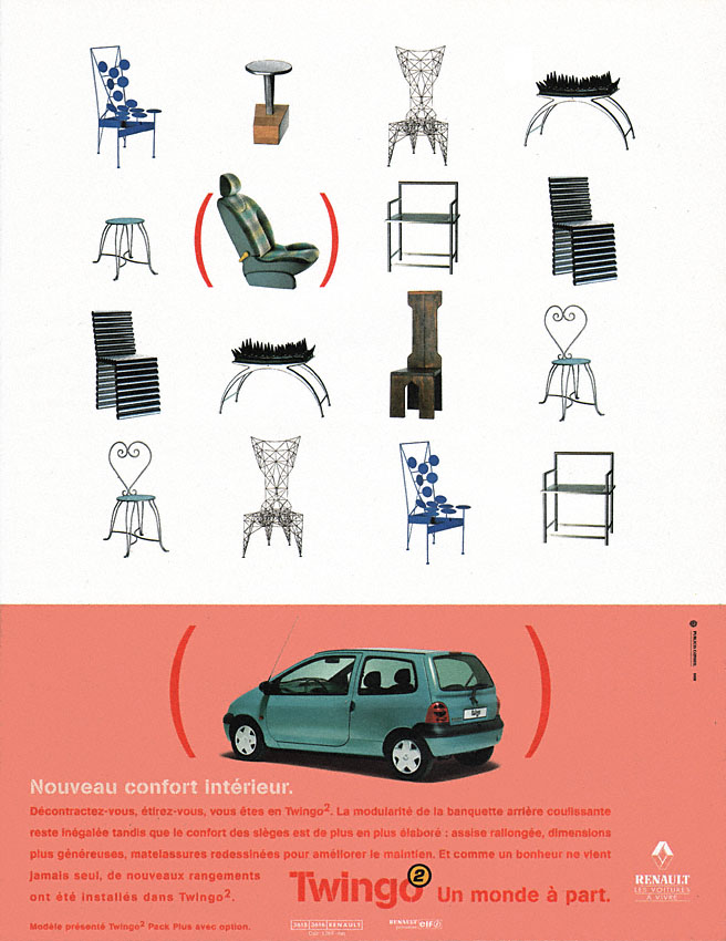 Publicité Renault 1998