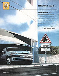 Publicit Renault 2000