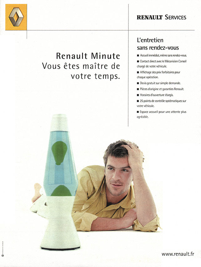 Publicité Renault 2000