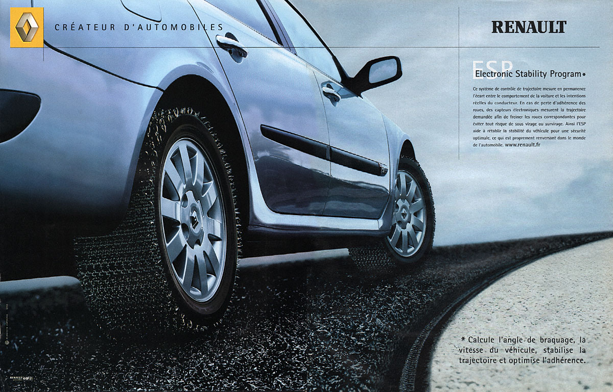 Publicité Renault 2000