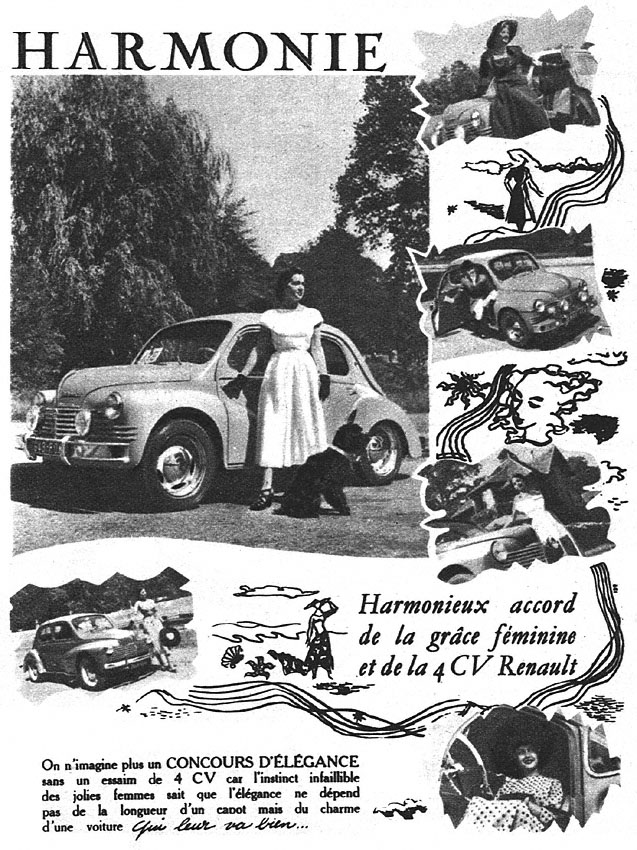 Publicité Renault 1949