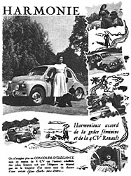 Publicité Renault 1949