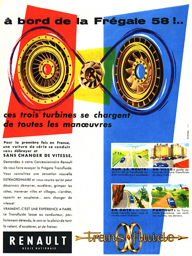 Publicité Renault 1957