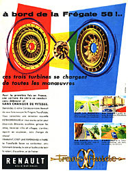 Publicit Renault 1957