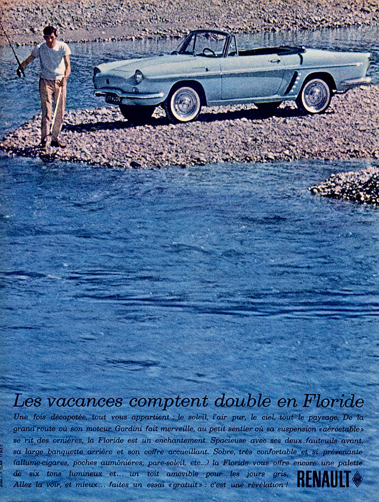 Publicité Renault 1961