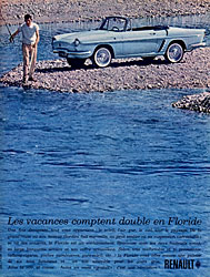 Publicit Renault 1961