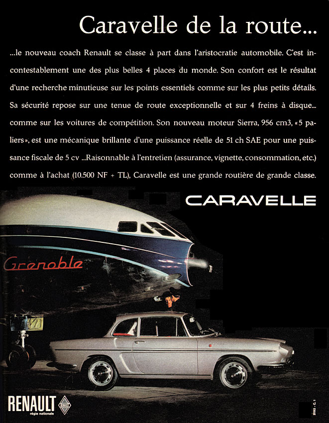Publicité Renault 1962