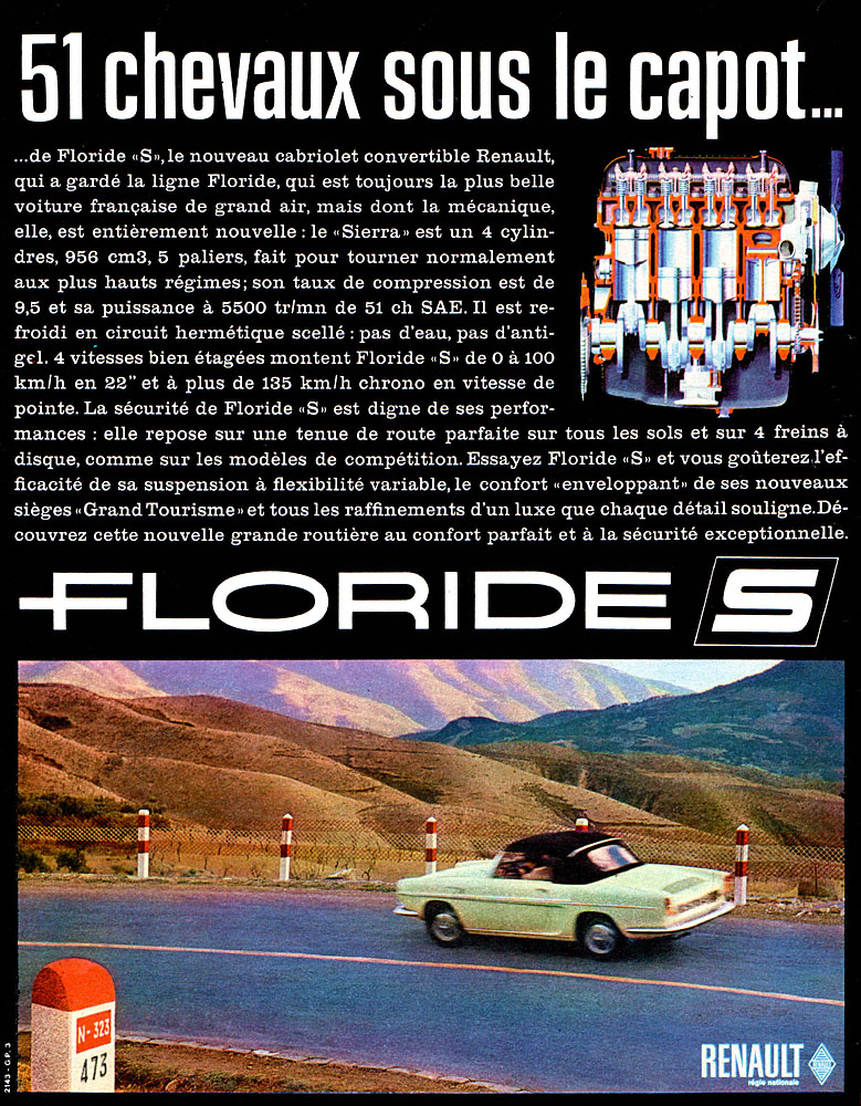 Publicité Renault 1962