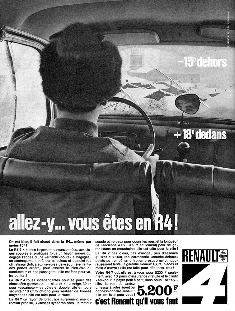 Marque Renault 1964
