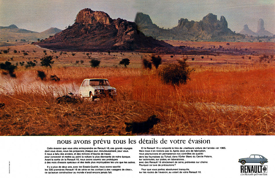 Publicité Renault 1967