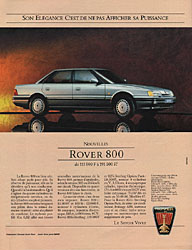 Marque Rover 1987