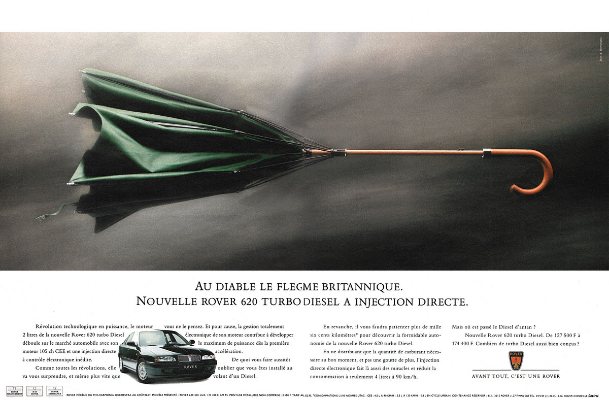 Publicité Rover 1995