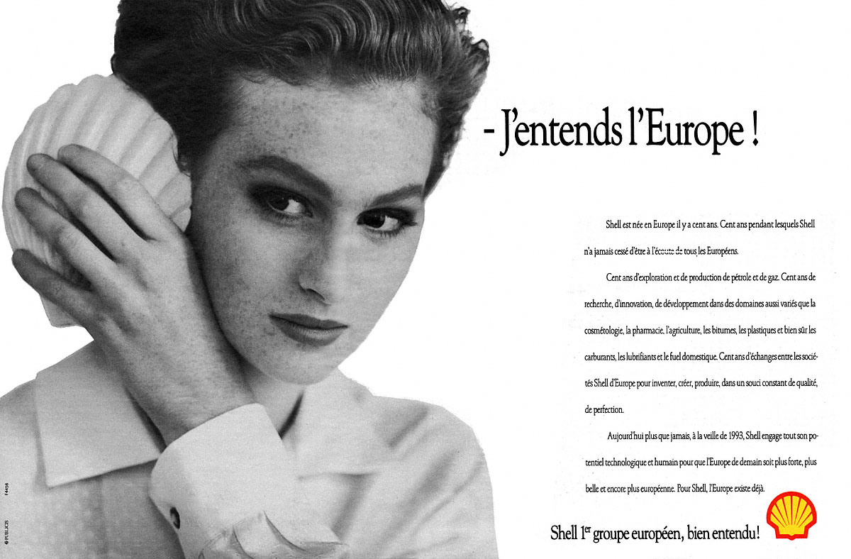 Publicité Shell 1989