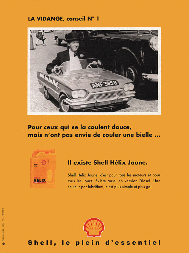 Publicité Shell 1995