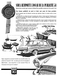 Publicit Simca 1959