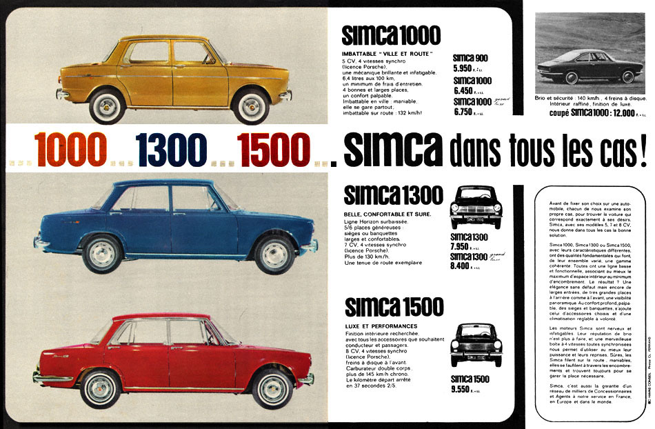 Marque Simca 1964