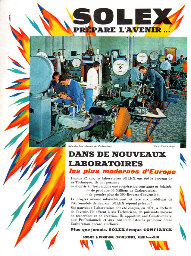 Publicité Solex 1963
