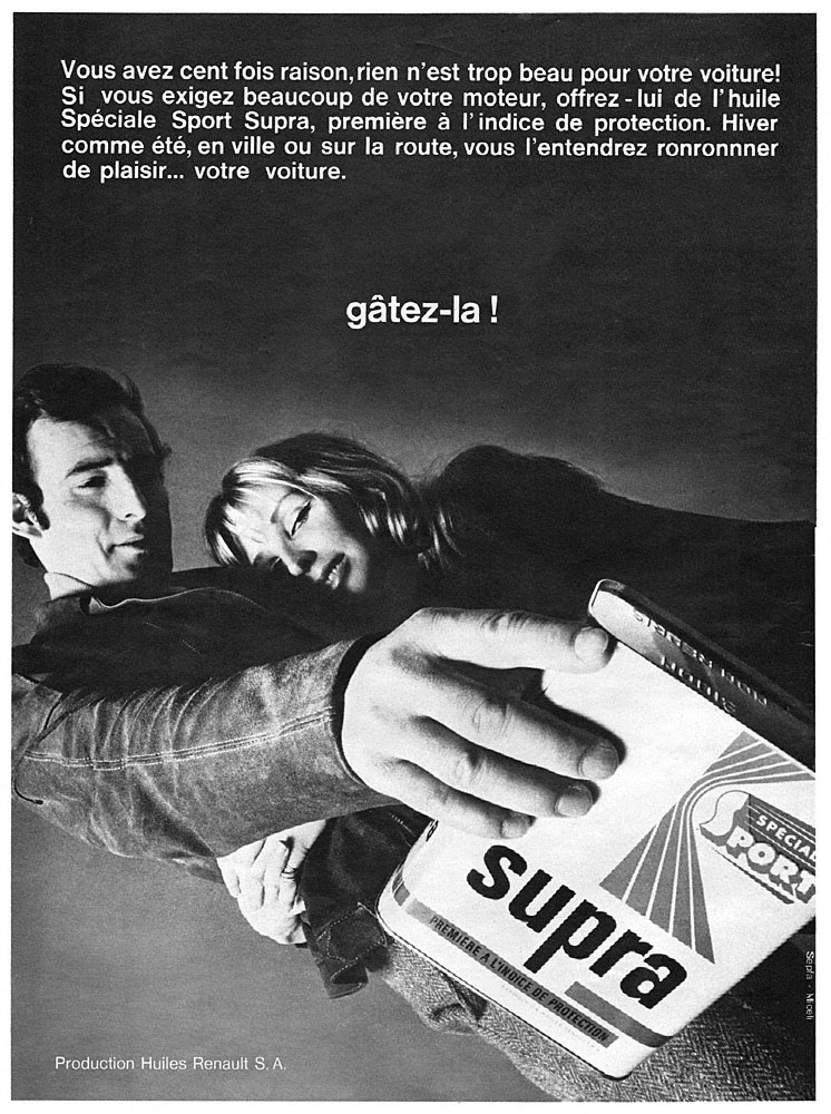 Publicit� Supra 1967