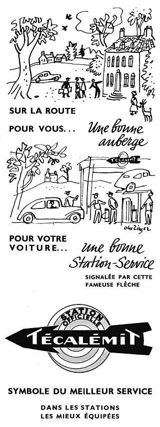 Publicité Tecalemit 1952
