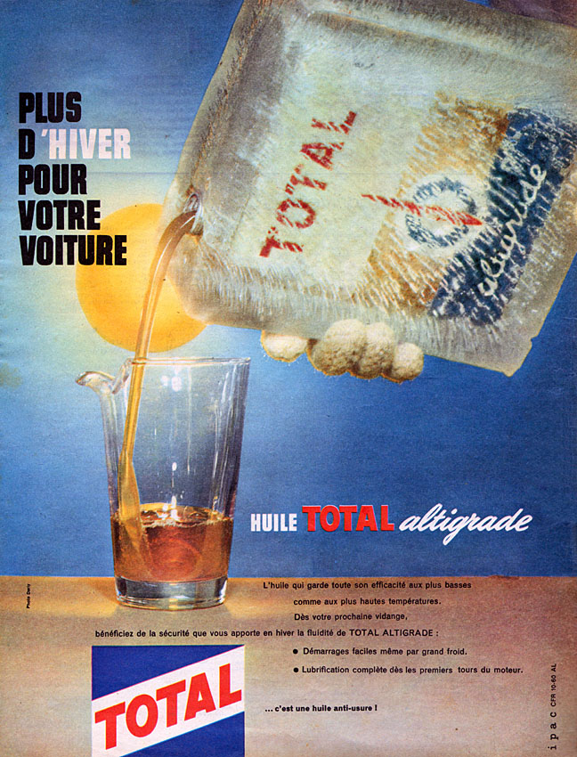 Publicité Total 1961