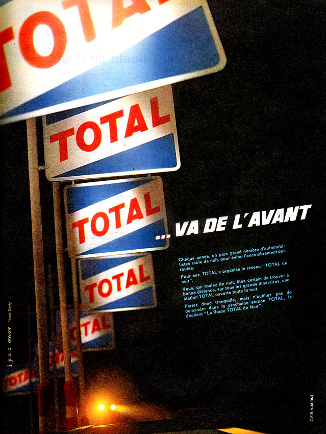 Publicité Total 1961