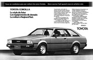 Marque Toyota 1980