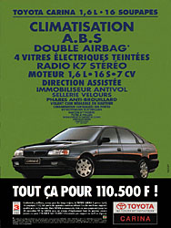 Marque Toyota 1997