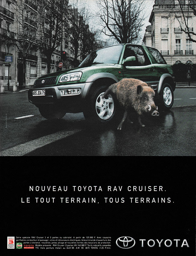 Publicité Toyota 1999