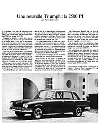 Marque Triumph 1968