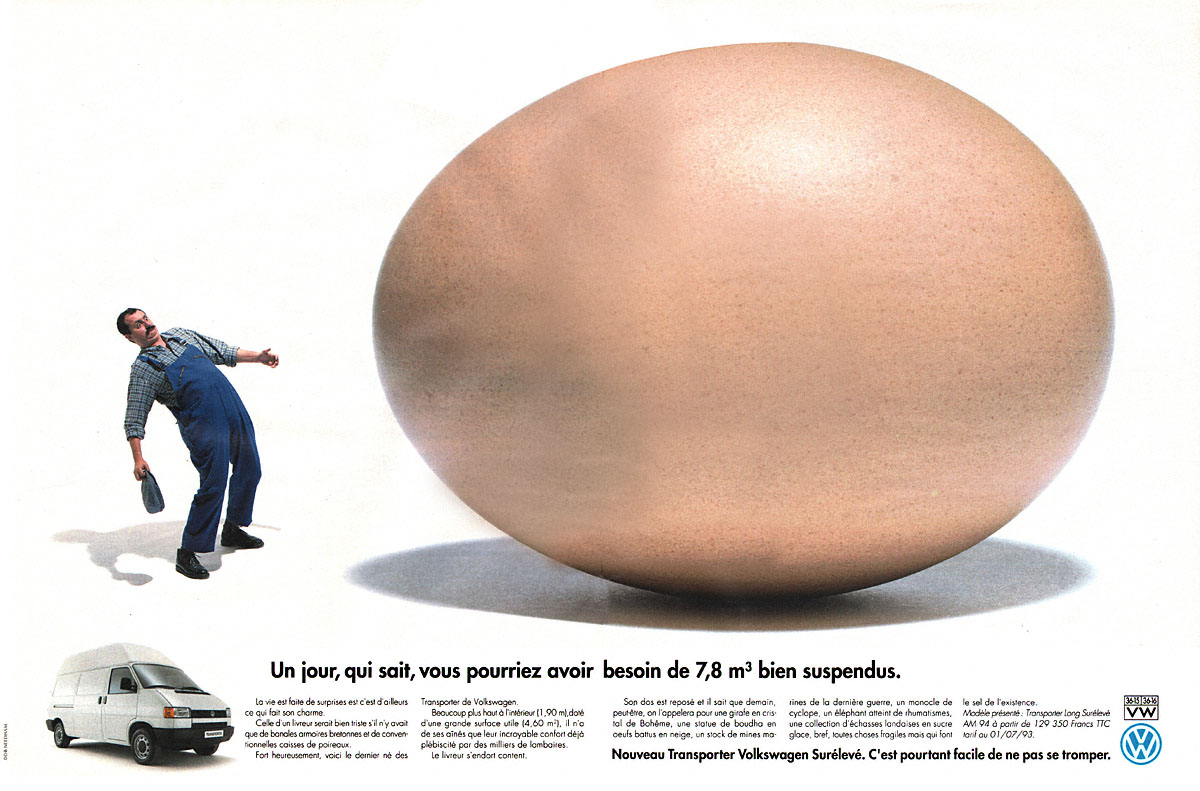 Publicité Volkswagen 1993