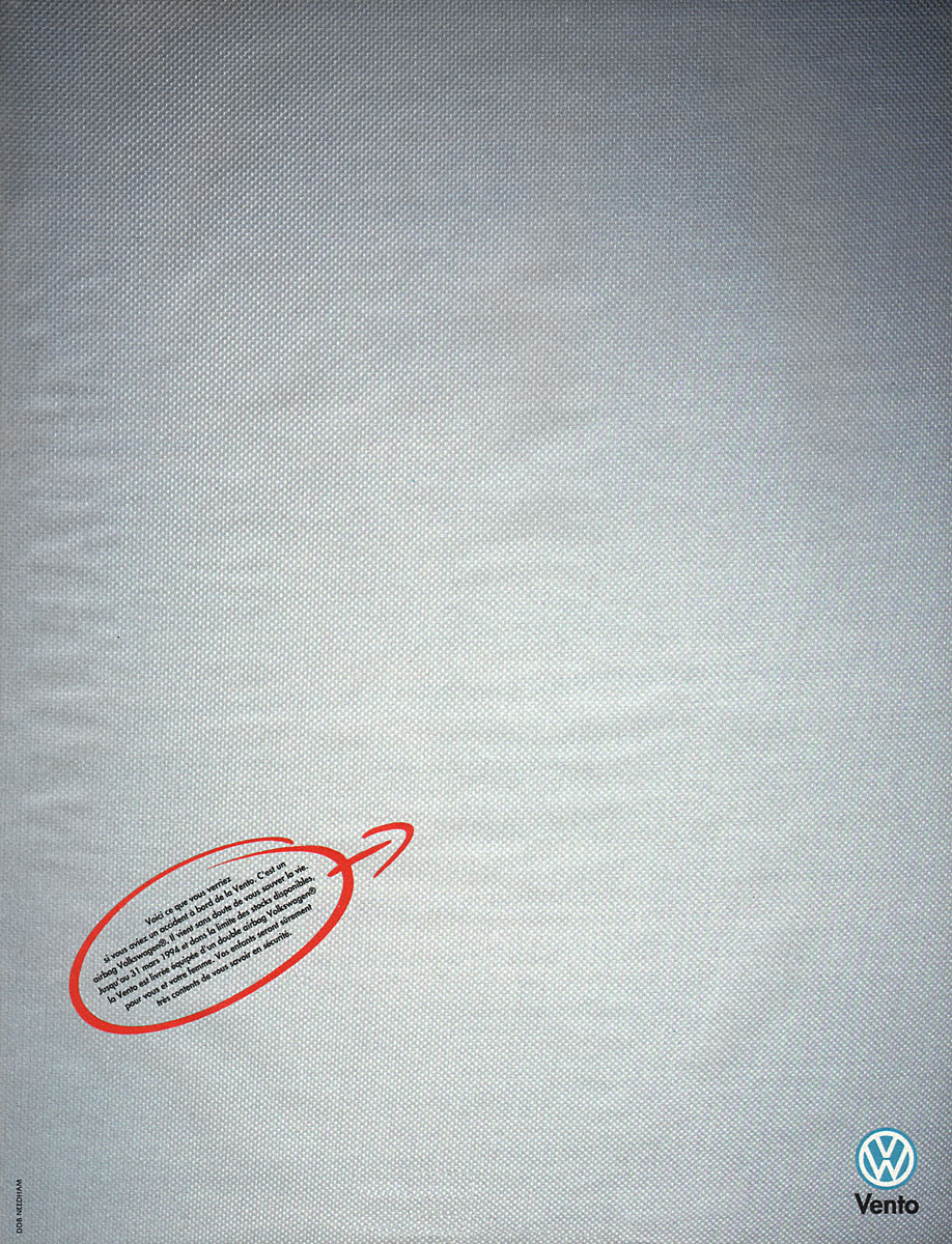 Publicité Volkswagen 1994