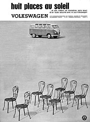 Publicit Volkswagen 1961
