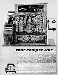 Publicit Volkswagen 1962