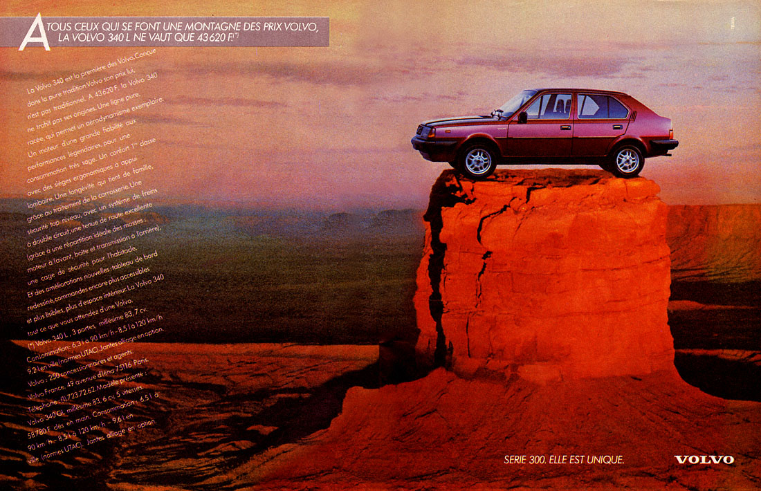 Publicité Volvo 1983
