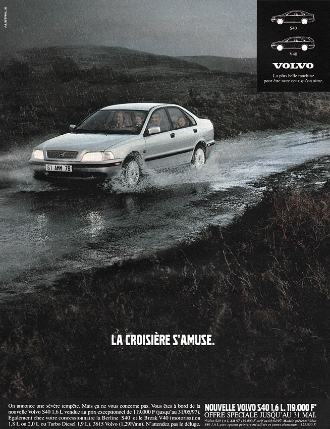 Publicité Volvo 1997