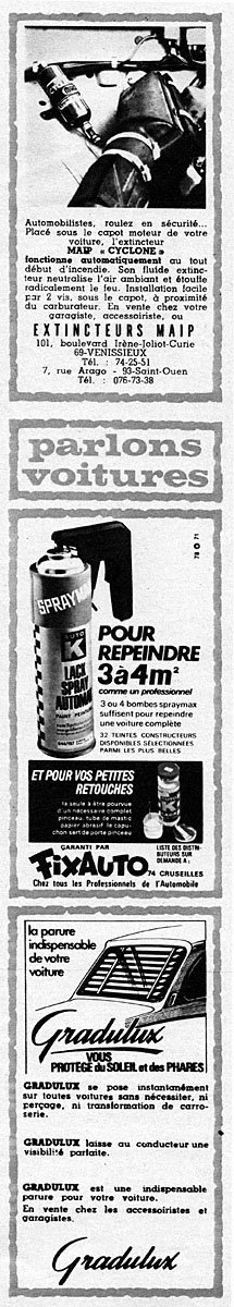 Publicité Zzdivers_AUT5 1971
