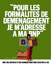 Publicité BNP 1980