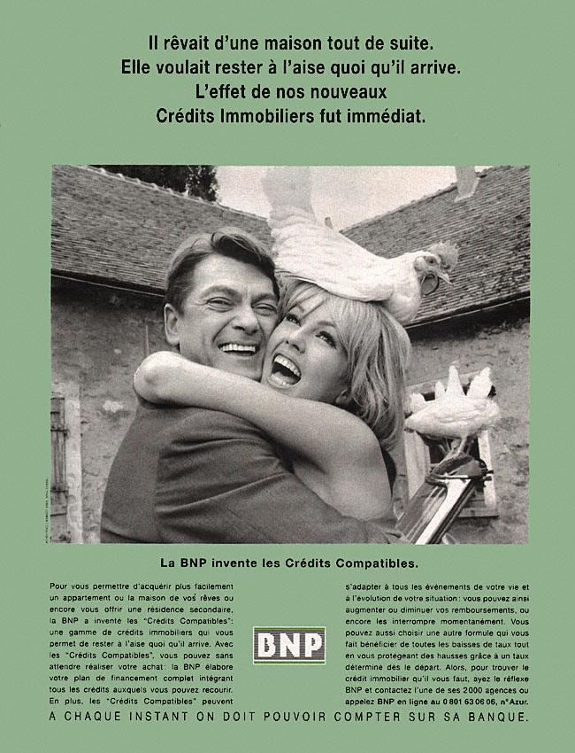Publicité BNP 1997