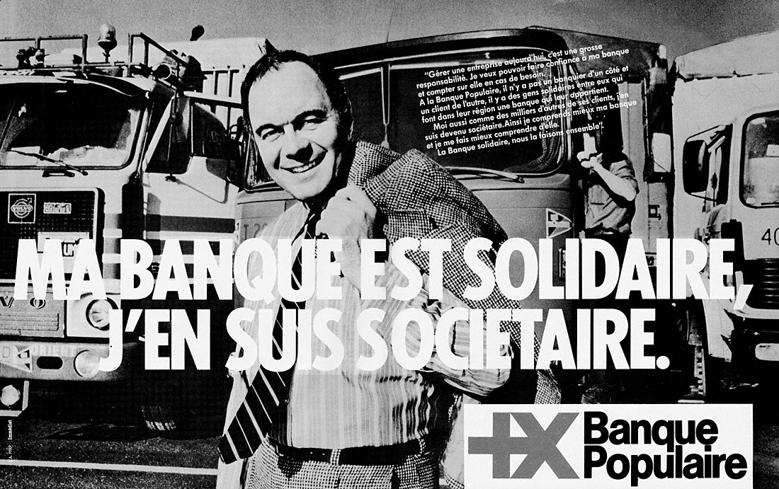 Publicité Banque Populaire 1981