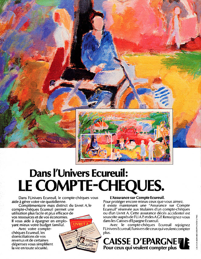 Publicité Caisse Epargne 1982