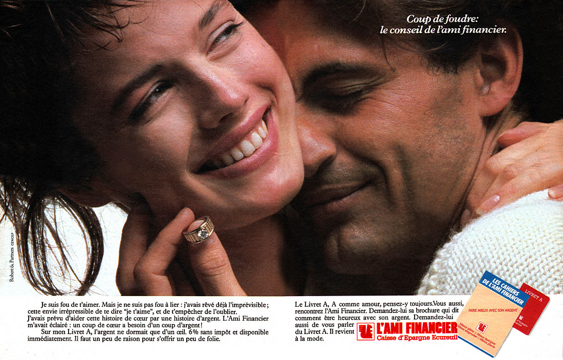 Publicité Caisse Epargne 1986