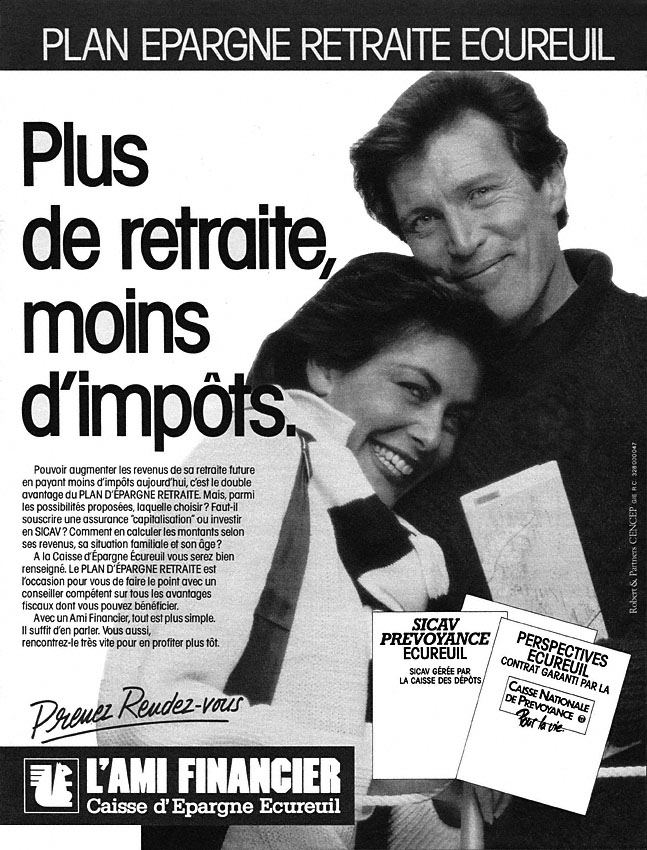 Publicité Caisse Epargne 1988