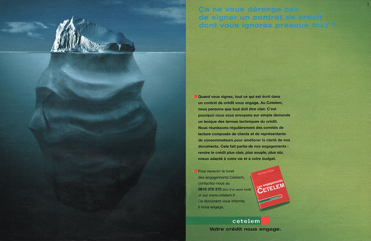 Publicité Cetelem 1999