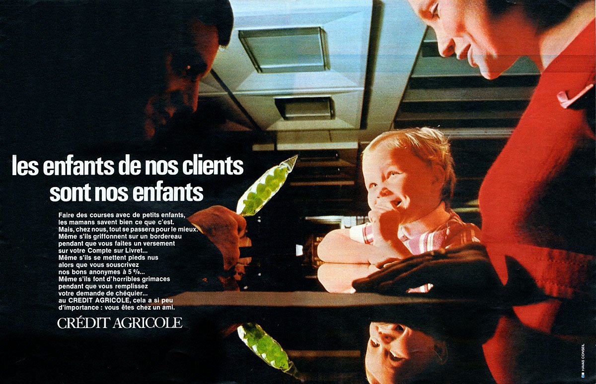 Publicit� Credit Agricole 1969
