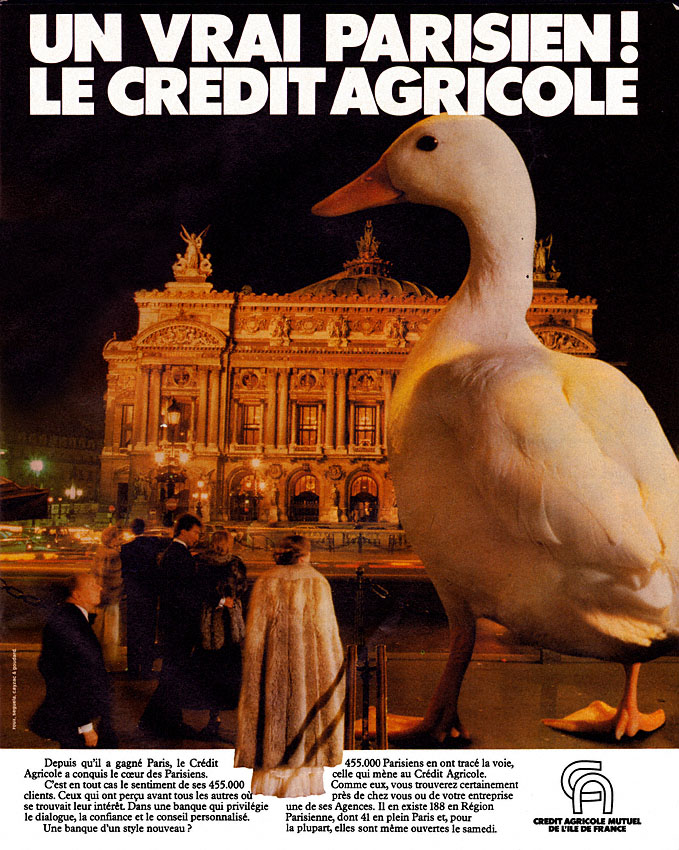 Publicité Crdit Agricole 1981