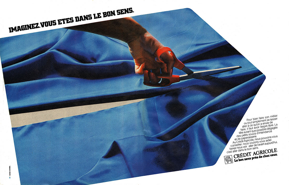 Publicité Credit Agricole 1981