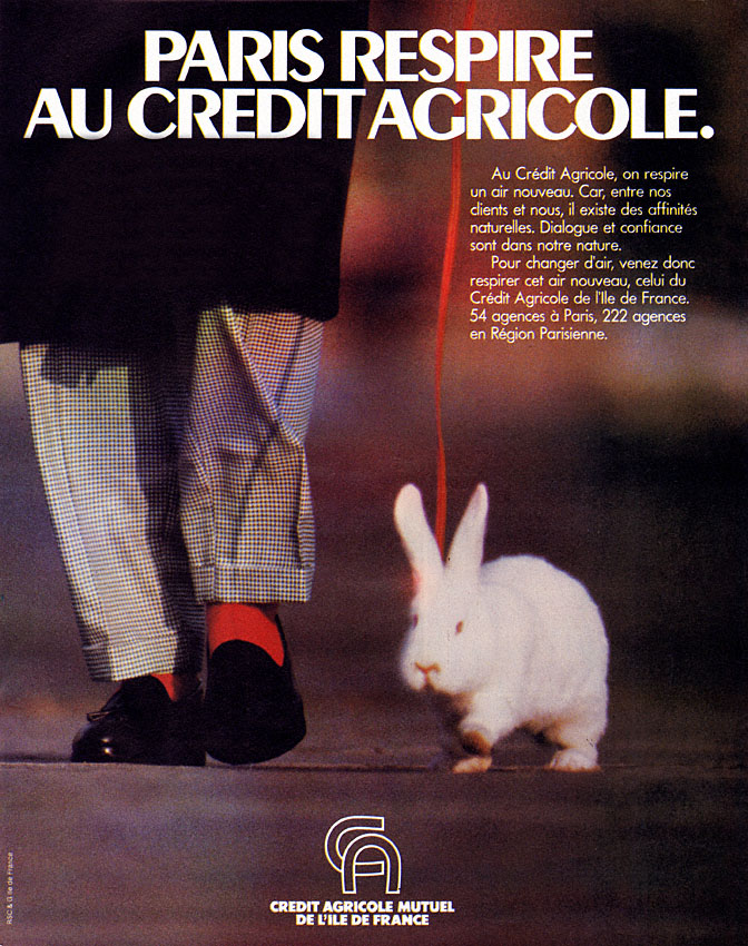 Publicité Crdit Agricole 1983