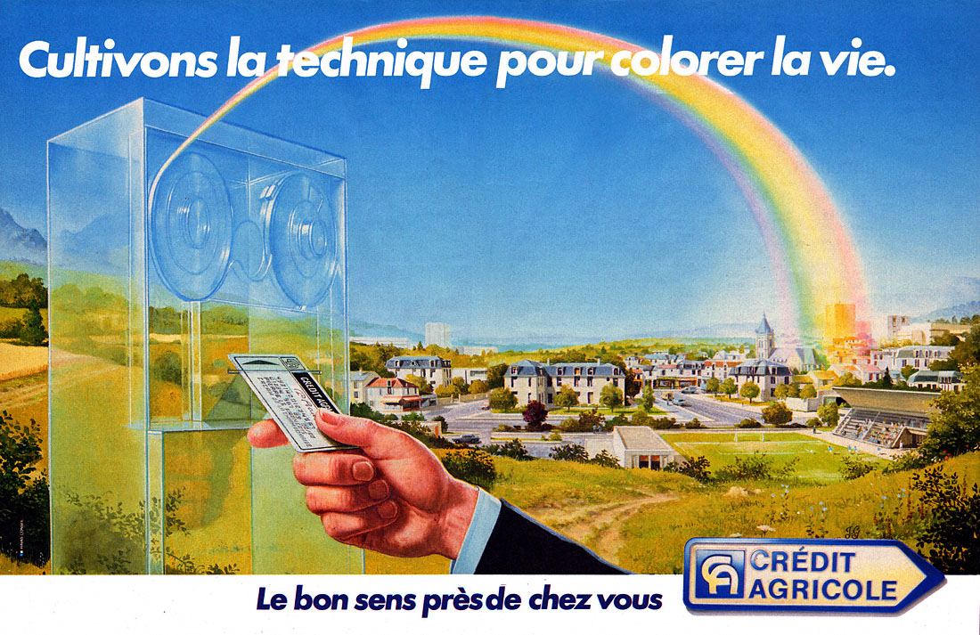 Publicité Crdit Agricole 1983